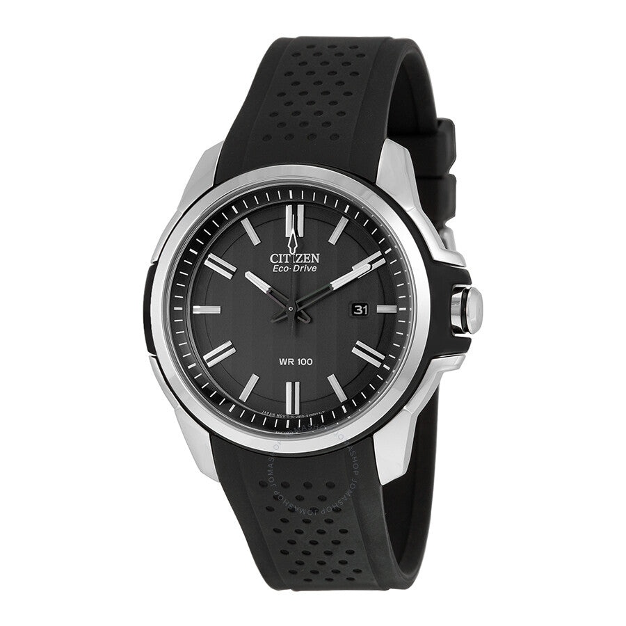 Citizen AR Eco-Drive Black Dial Men's Watch AW1150-07E