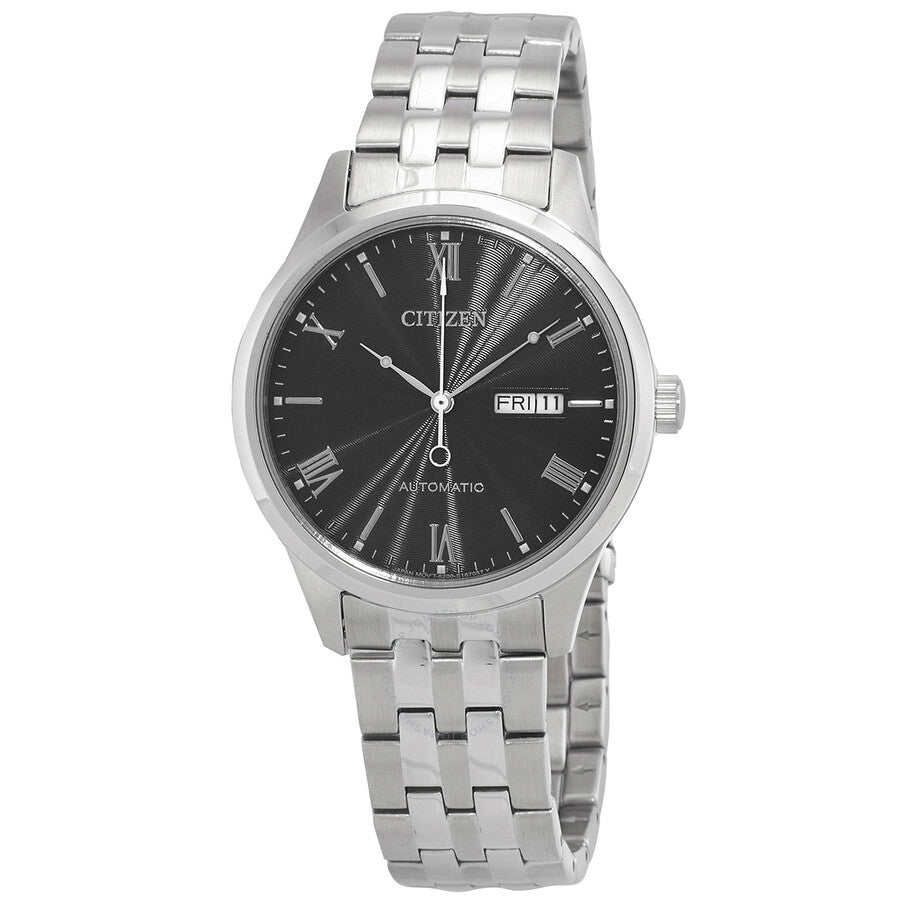 Citizen Automatic Black Dial Ladies Watch NH7501-85H - The Watches Men & Co