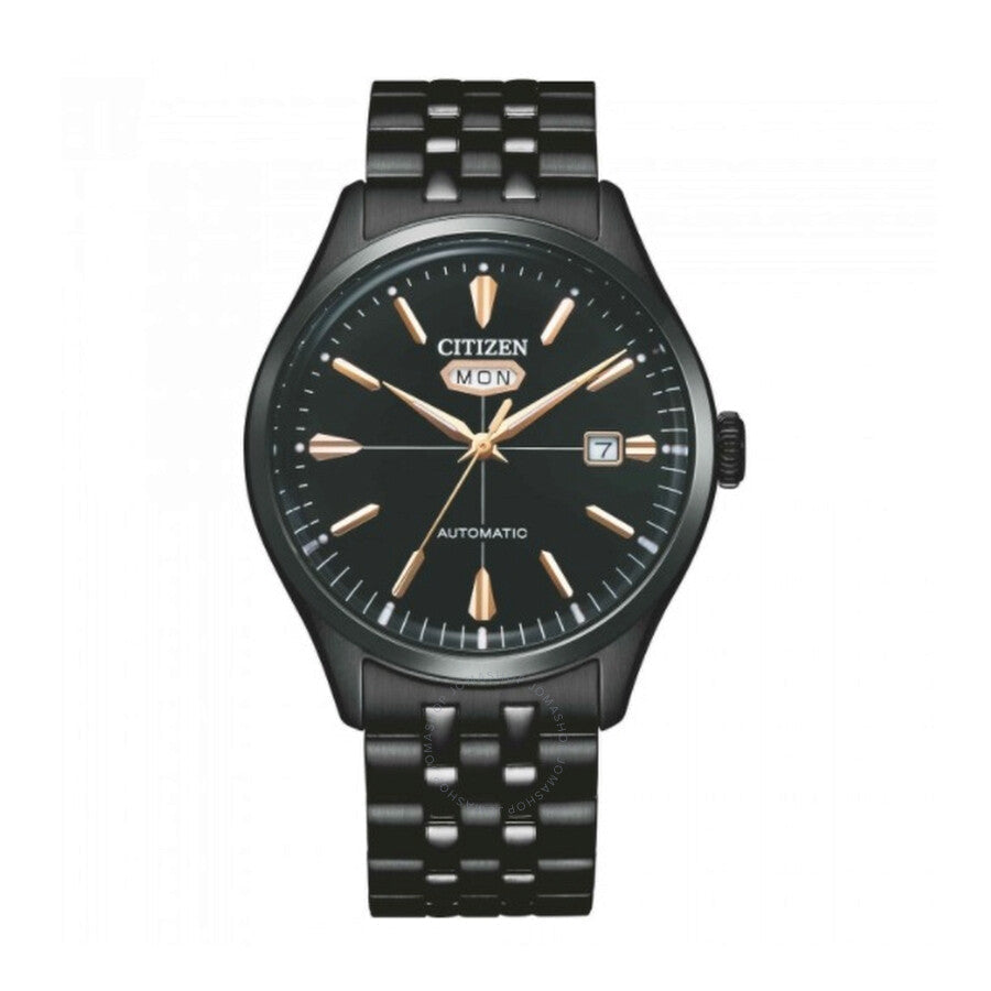 Citizen Automatic Black Dial Men's Watch NH8395-77E - The Watches Men & Co