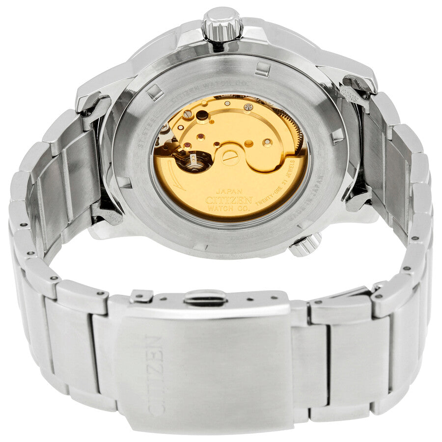 Citizen Automatic Cream Dial Men's Watch NJ0070-53A