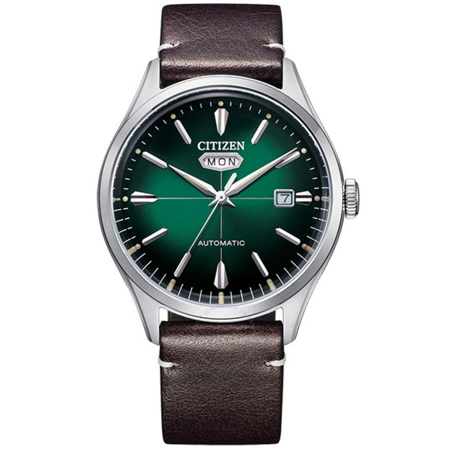 Citizen Automatic Green Dial Watch NH8390-03X - The Watches Men & Co