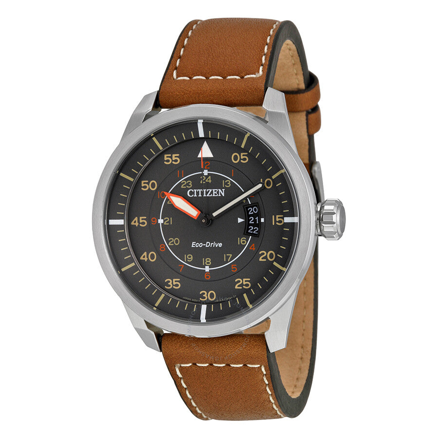 Citizen Avion Dark Grey Dial Men's Watch AW1361-10H