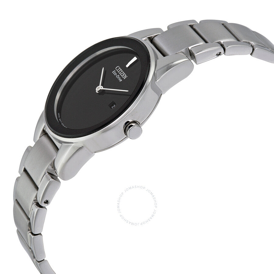 Citizen Axiom Eco Drive Black Dial Ladies Watch GA1050-51E