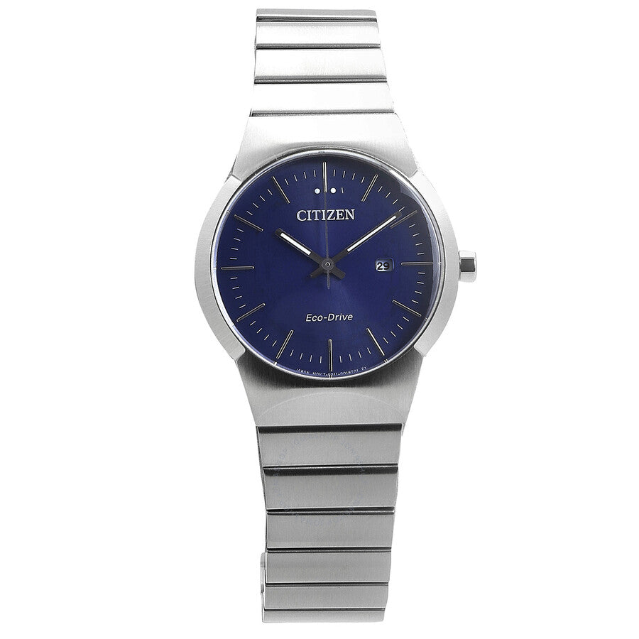 Citizen Axiom Eco-Drive Blue Dial Ladies Watch EW2670-53L - The Watches Men & Co