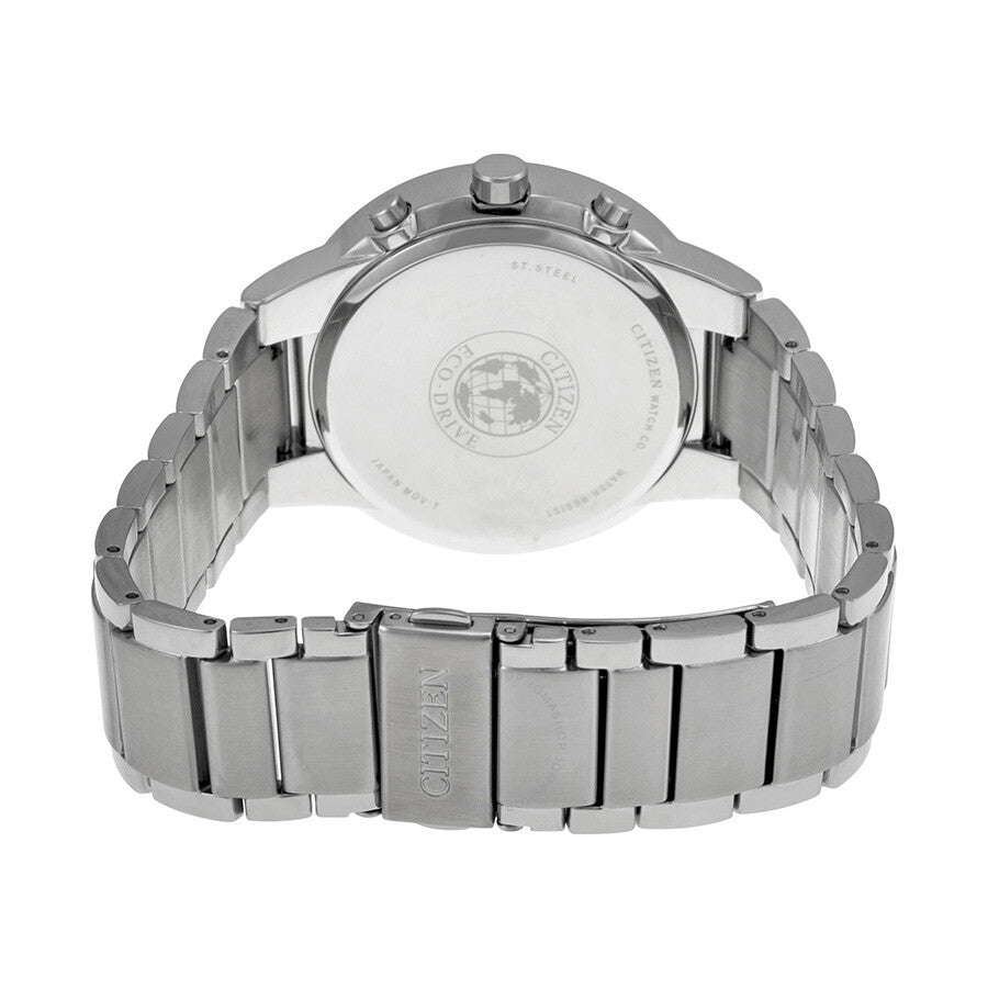 Citizen Axiom Eco-Drive Chronograph Stainless Steel Men's Watch AT2240-51A