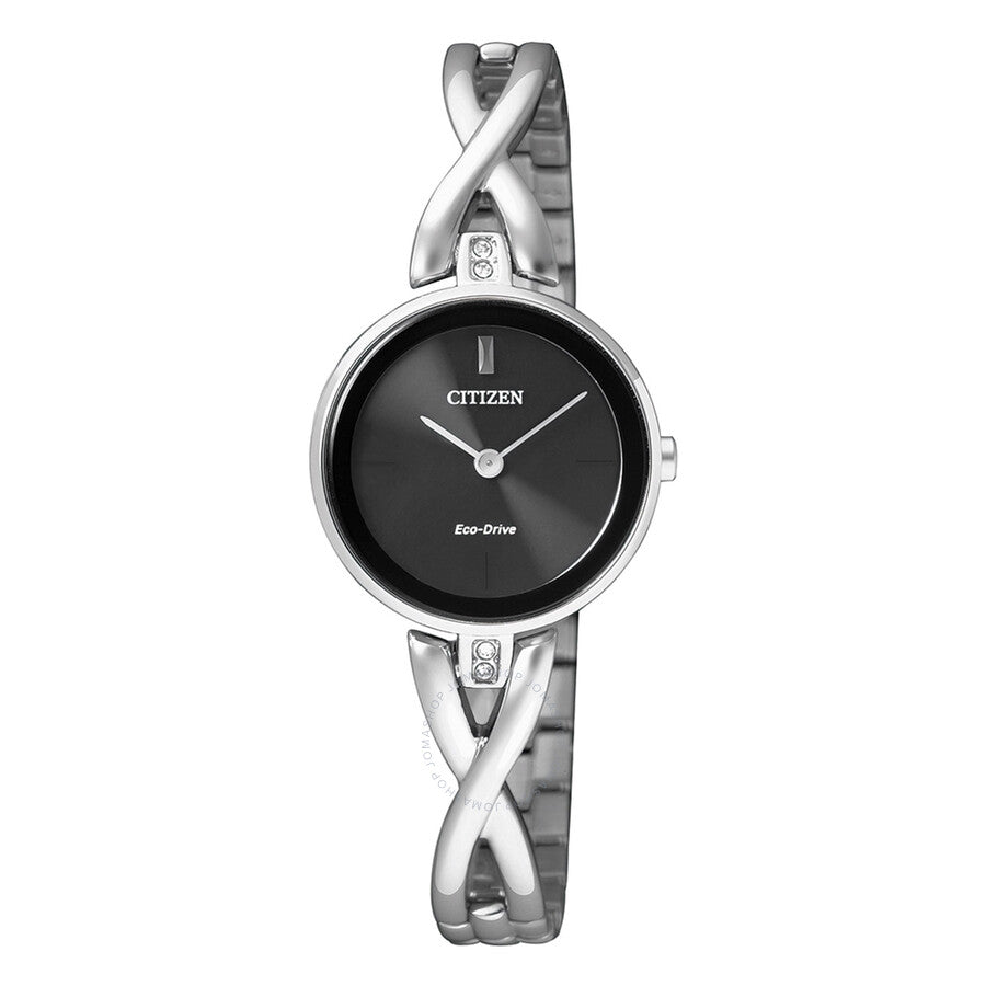 Citizen Black Dial Ladies Watch EX1420-84E - The Watches Men & Co