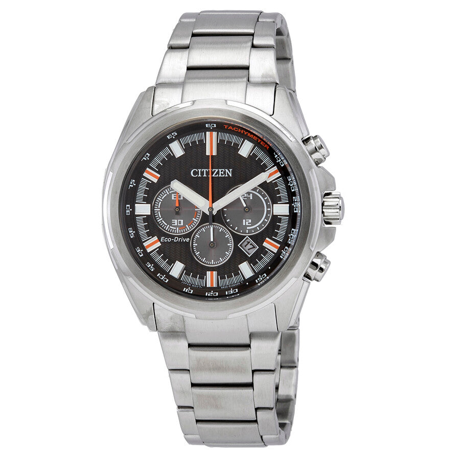 Citizen Black Dial Men's Chronograph Eco-Drive Watch CA4220-55E