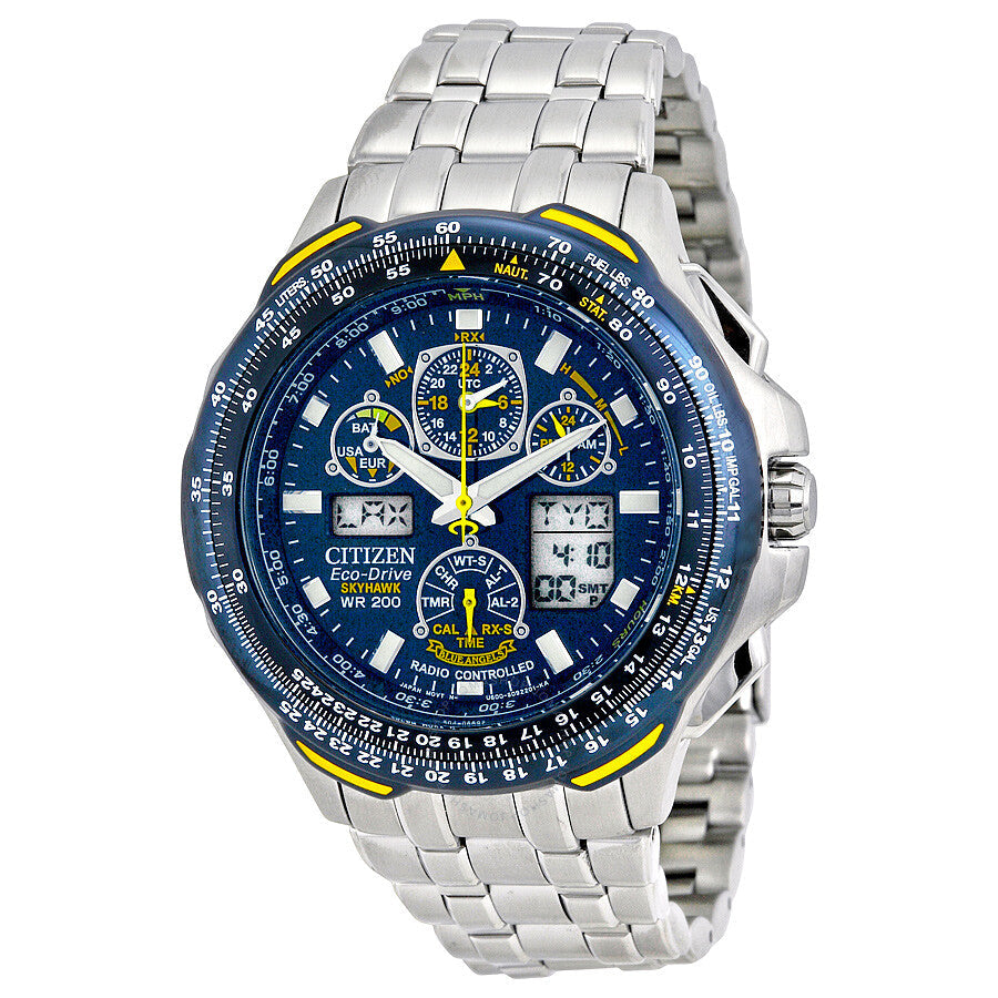 Citizen Blue Angels Skyhawk A-T Eco Drive Men's Watch JY0040-59L