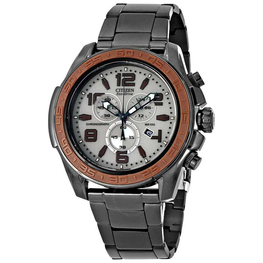 Citizen BRT Chronograph Charcoal Dial Men's Watch AT2278-58H - The Watches Men & Co