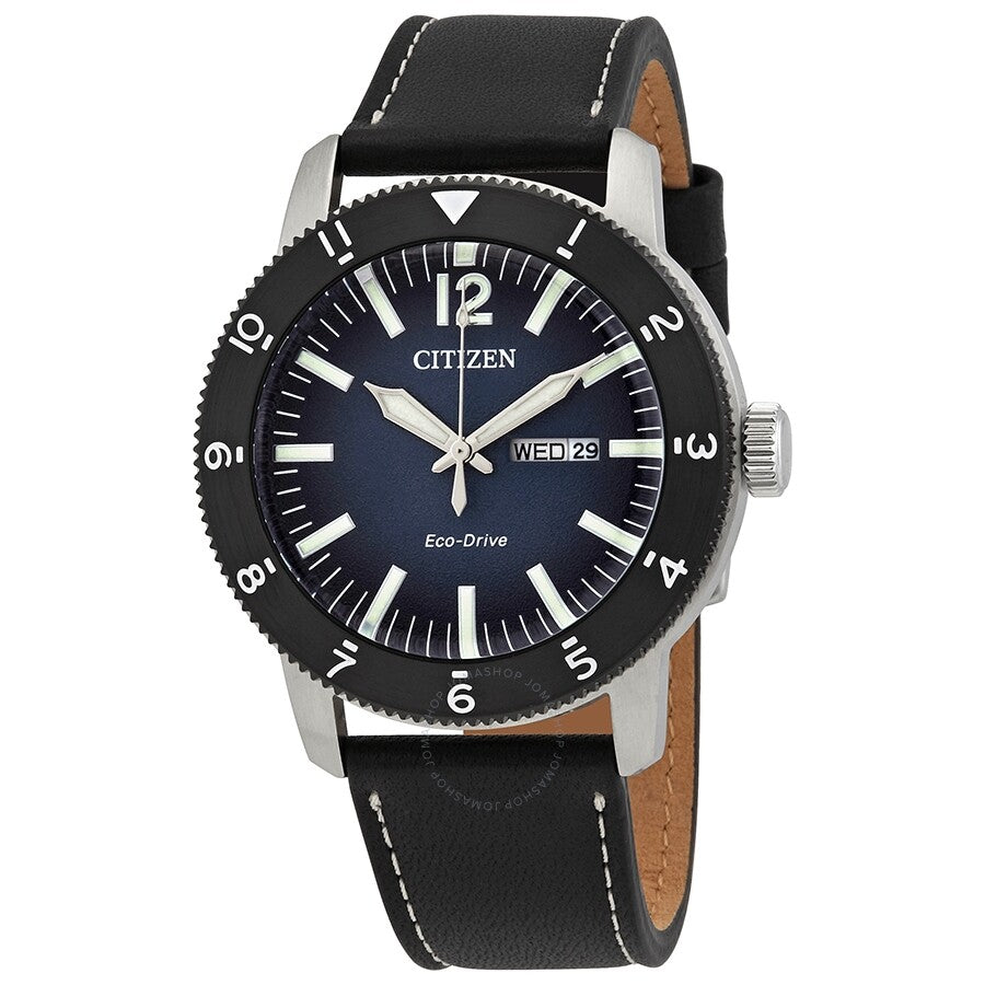 Citizen Brycen Eco-Drive Reloj para hombre con esfera azul AW0078-08L