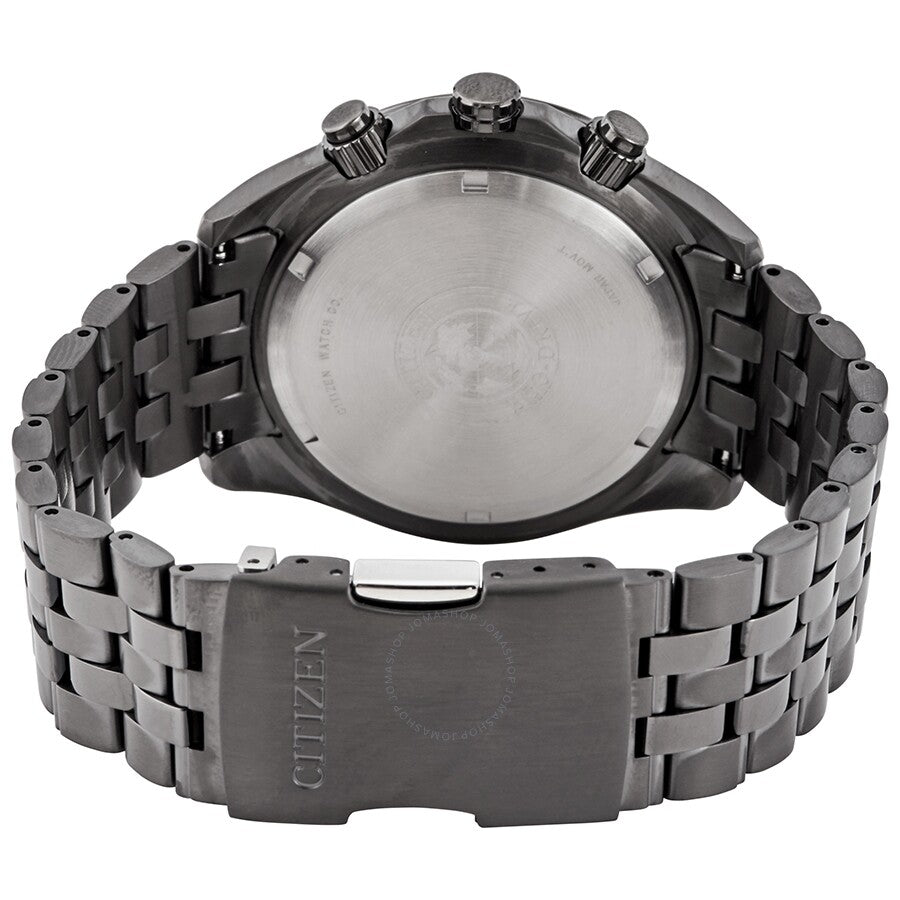 Citizen Brycen Perpetual Chronograph Black Dial Men's Watch BL5567-57E