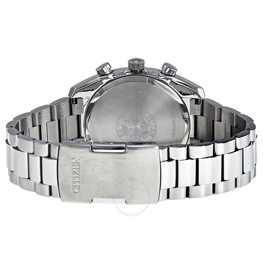 Citizen Calibre 8700 Eco-Drive GMT Black Dial Stainless Steel Men's Watch BL8120-52E