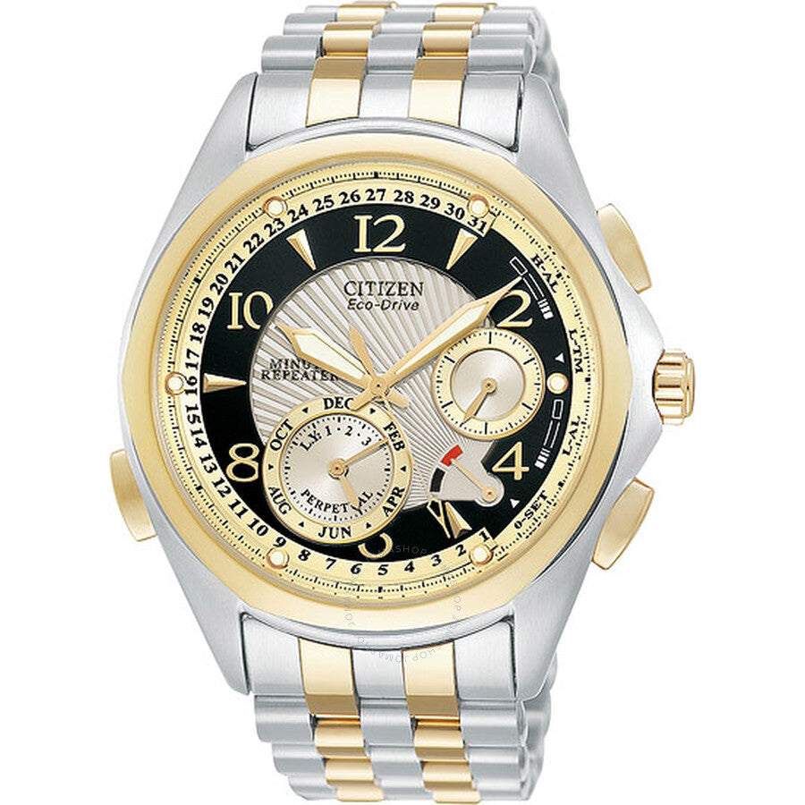 Citizen Calibre 9000 Minute Repeater Two-Tone Steel Men's Watch BL9004-58P - The Watches Men & Co
