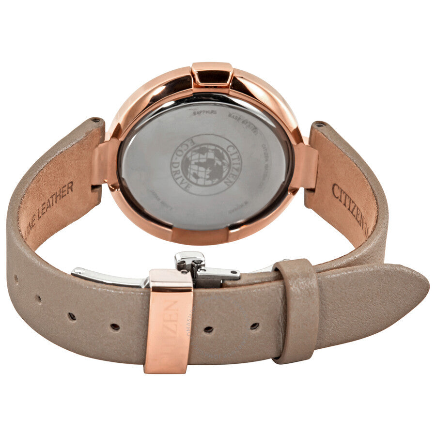 Citizen Capella Diamond Taupe Dial Ladies Watch EX1513-00Y