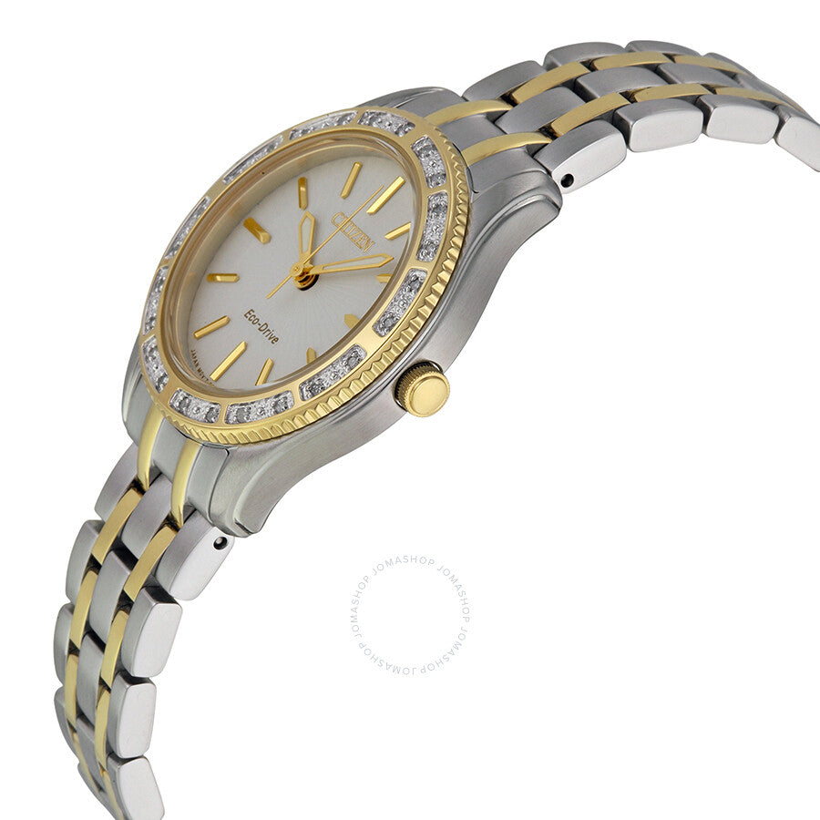 Citizen Carina White Dial Ladies Watch EM0244-55A