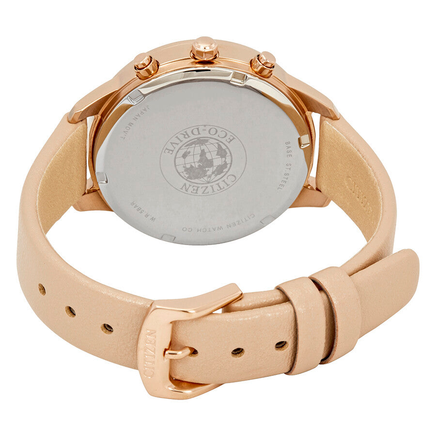 Citizen Chandler Chronograph White Dial Ladies Watch FB2003-05A