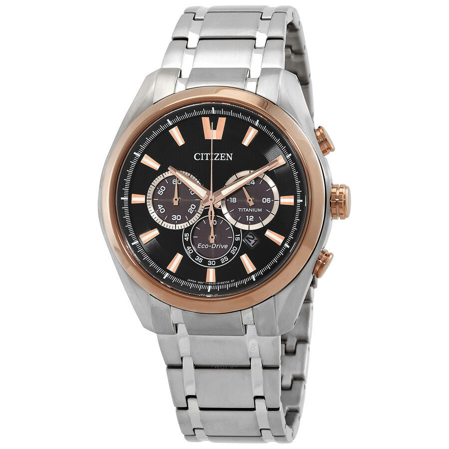 Citizen Chronograph Black Dial Men's Watch CA4014-57E - The Watches Men & Co