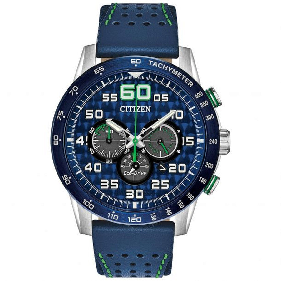 Citizen Chronograph Blue Dial Men's Watch CA4438-00L - The Watches Men & Co