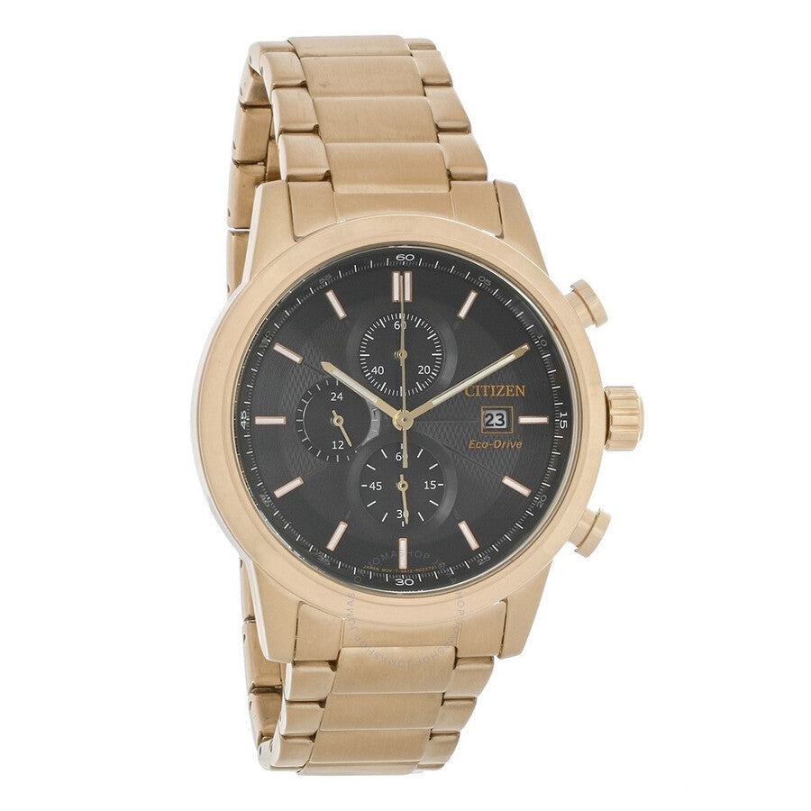 Citizen Chronograph Eco-Drive Black Dial Men's Watch CA0613-54H - The Watches Men & Co
