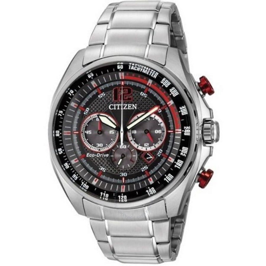 Citizen Chronograph Eco-Drive Black Dial Men's Watch CA4191-51E - The Watches Men & Co
