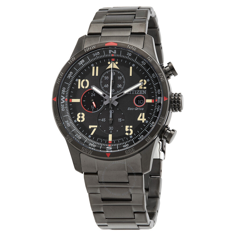Citizen Chronograph Grey Dial Men's Watch CA0797-84E - The Watches Men & Co
