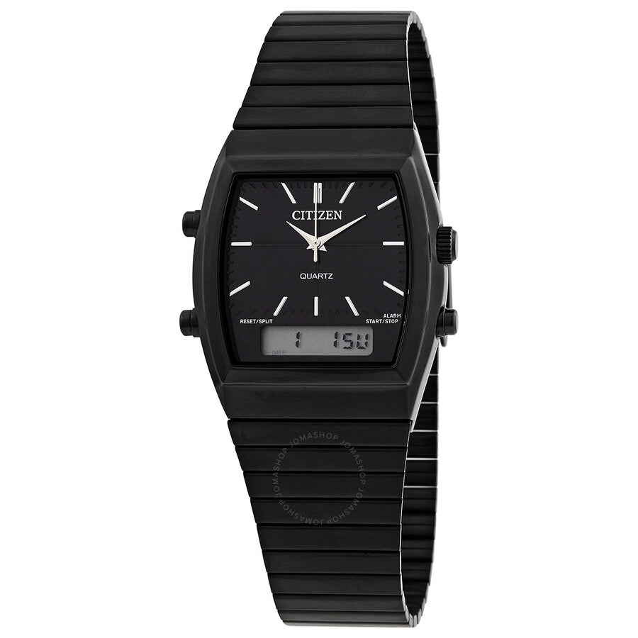 Citizen Chronograph Quartz Analog-Digital Black Dial Men's Watch JM0545-58E - The Watches Men & Co