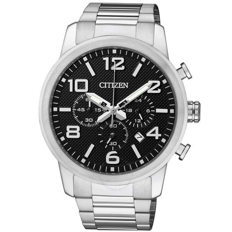 Citizen Chronograph Quartz Black Dial Men's Watch AN8050-51E - The Watches Men & Co