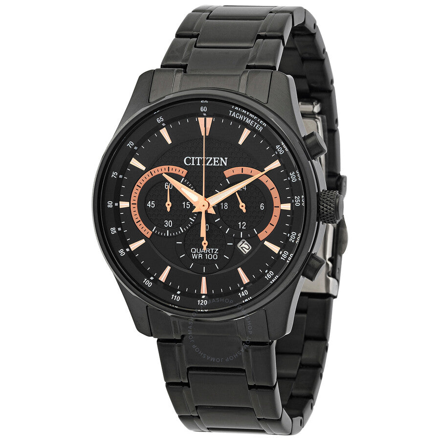 Citizen Chronograph Quartz Black Dial Men's Watch AN8195-58E - The Watches Men & Co