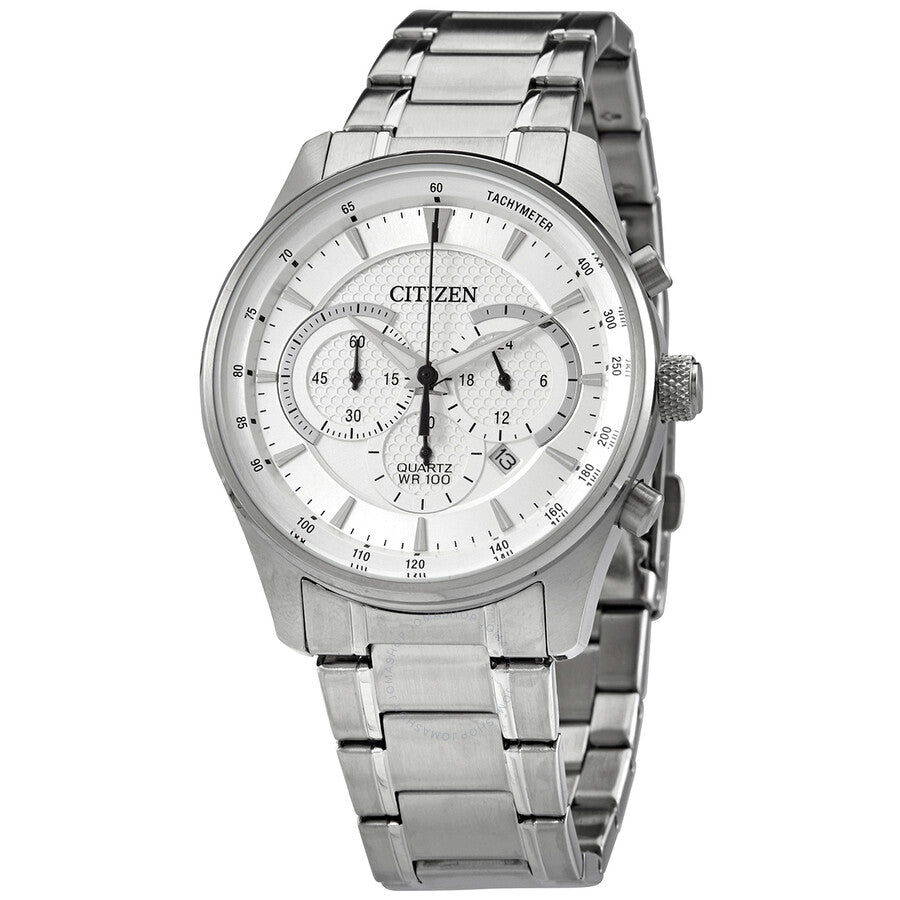 Citizen Chronograph Quartz Silver Dial Men's Watch AN8190-51A - The Watches Men & Co