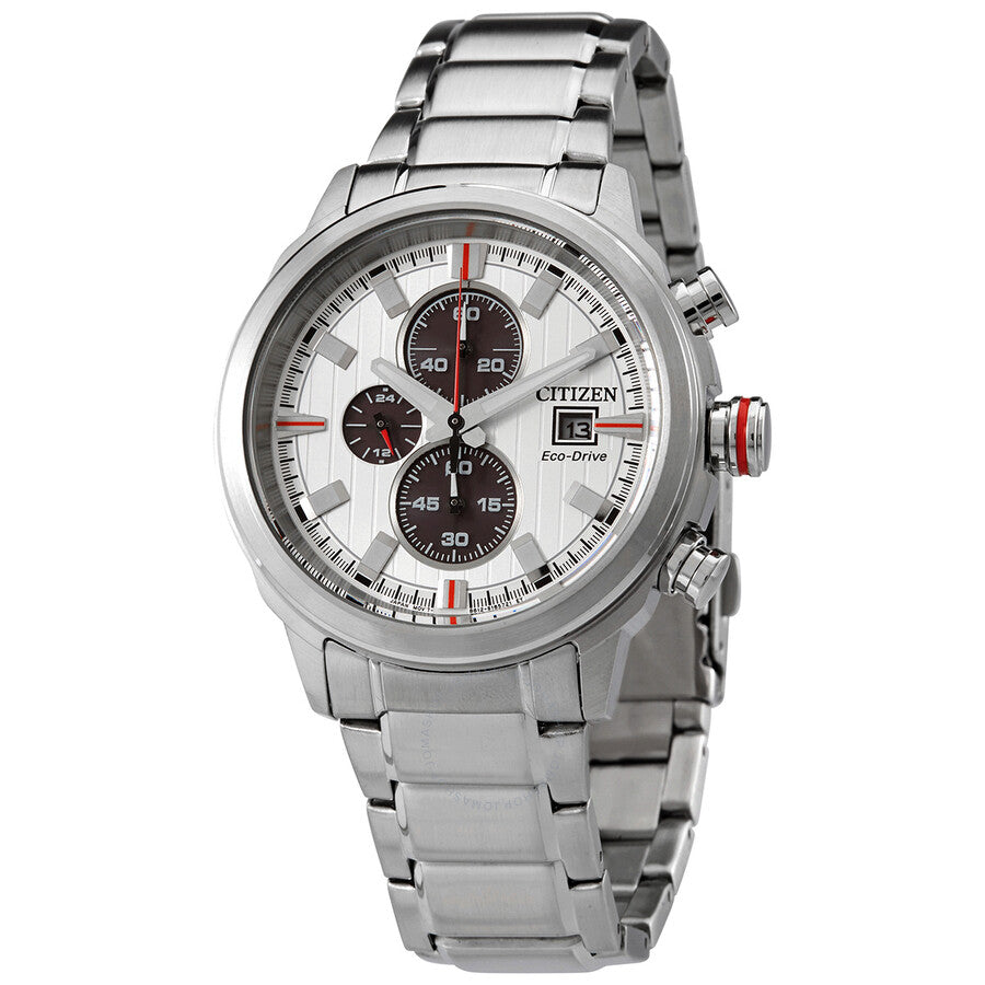 Citizen Chronograph Silver Dial Men's Watch CA0738-83A - The Watches Men & Co