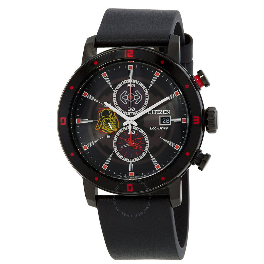 Citizen Darth Vader Chronograph Black Dial Men's Watch CA0769-04W - The Watches Men & Co