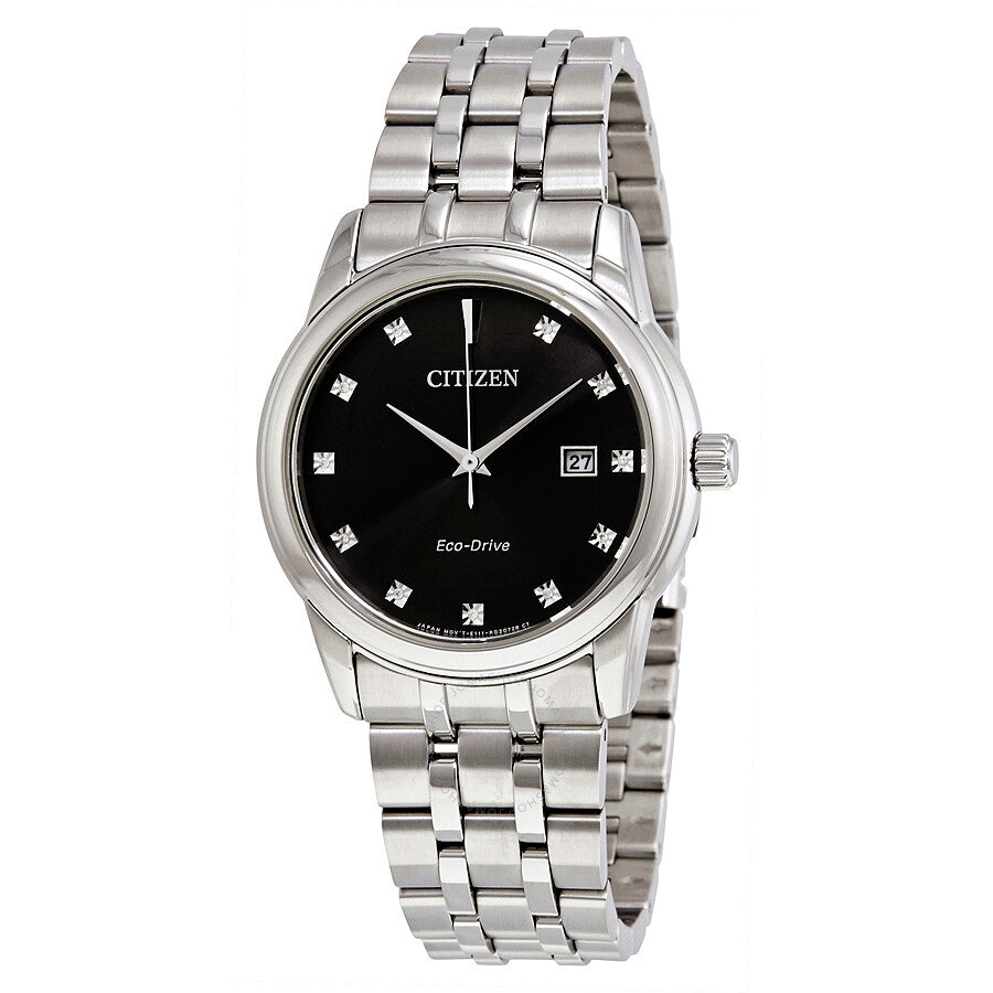 Citizen Diamond Collection Black Dial Men's Watch BM7340-55E - The Watches Men & Co