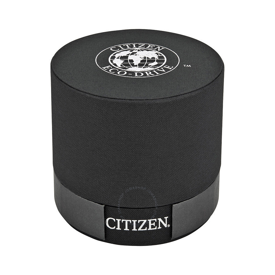Citizen Drive Brown Dial Chronograph Black IP Stainless Steel Men's Watch AT2275-56X