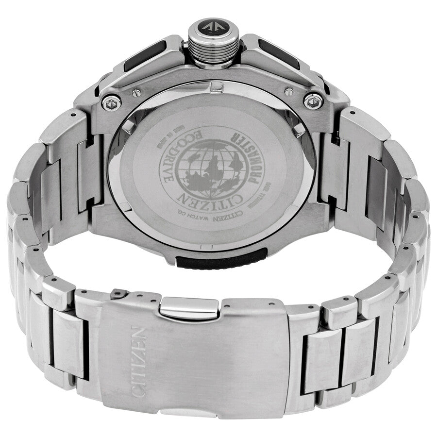 Citizen Eco-Drive Alarma Cronógrafo Cuarzo Analógico-Digital Esfera Negra Reloj Hombre JW0071-58E