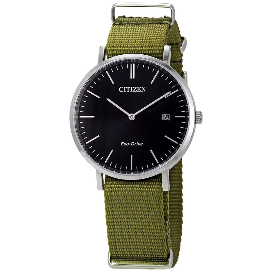 Citizen Eco-Drive Black Dial Men's Watch AU1080-38E - The Watches Men & Co