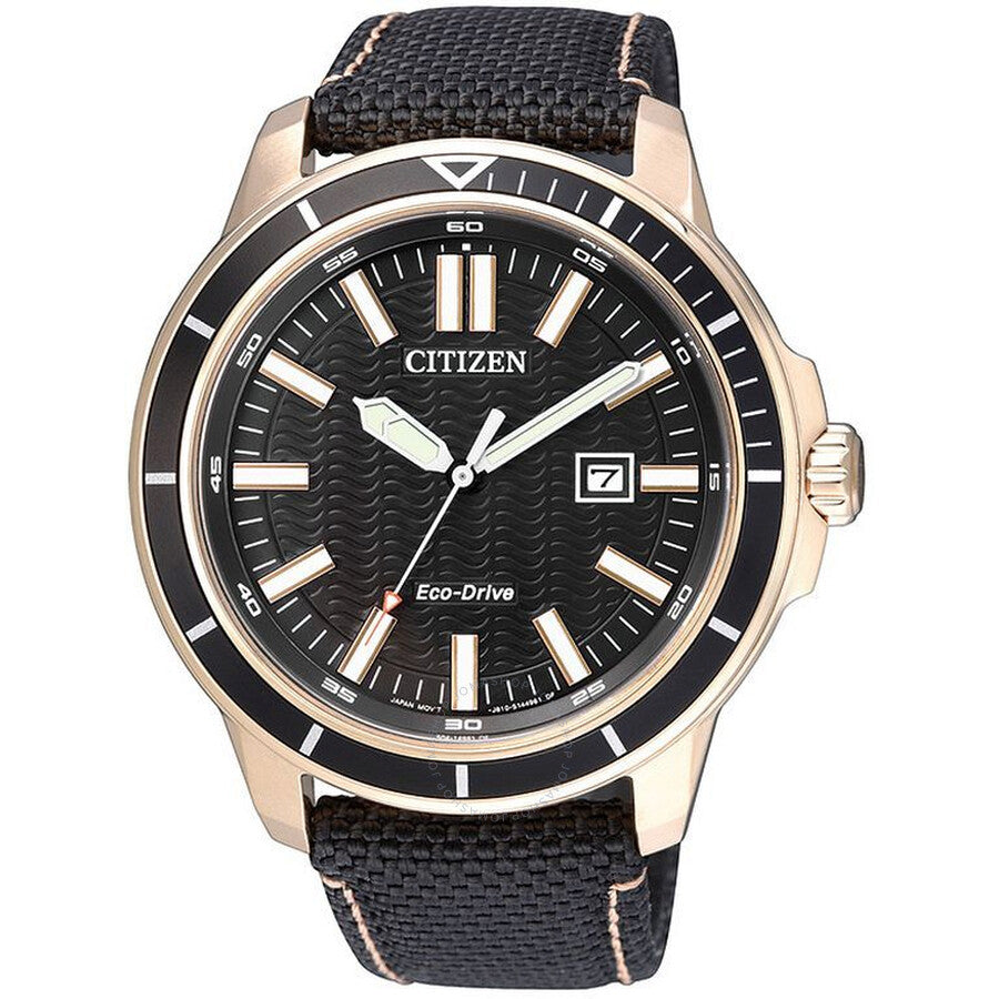 Citizen Eco-Drive Black Dial Men's Watch AW1523-01E - The Watches Men & Co