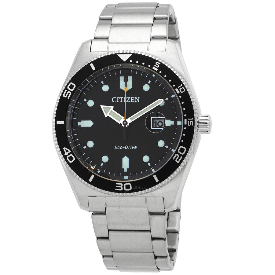 Citizen Eco-Drive Black Dial Men's Watch AW1760-81E - The Watches Men & Co