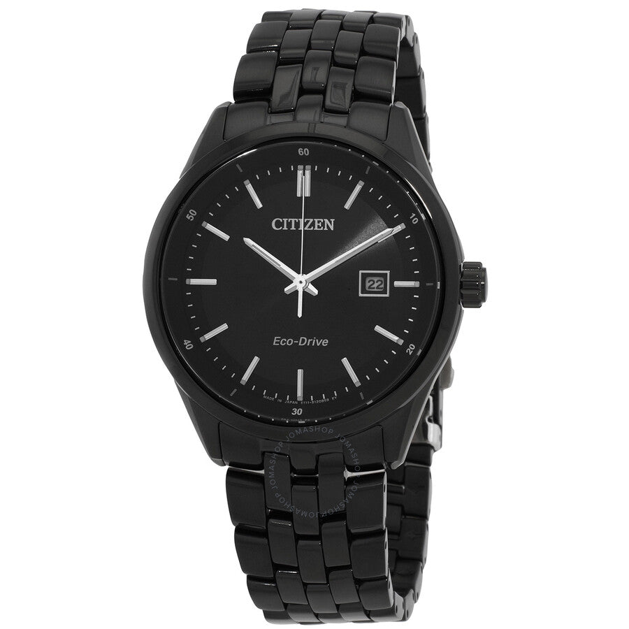 Citizen Eco-Drive Black Dial Men's Watch BM7565-80E - The Watches Men & Co
