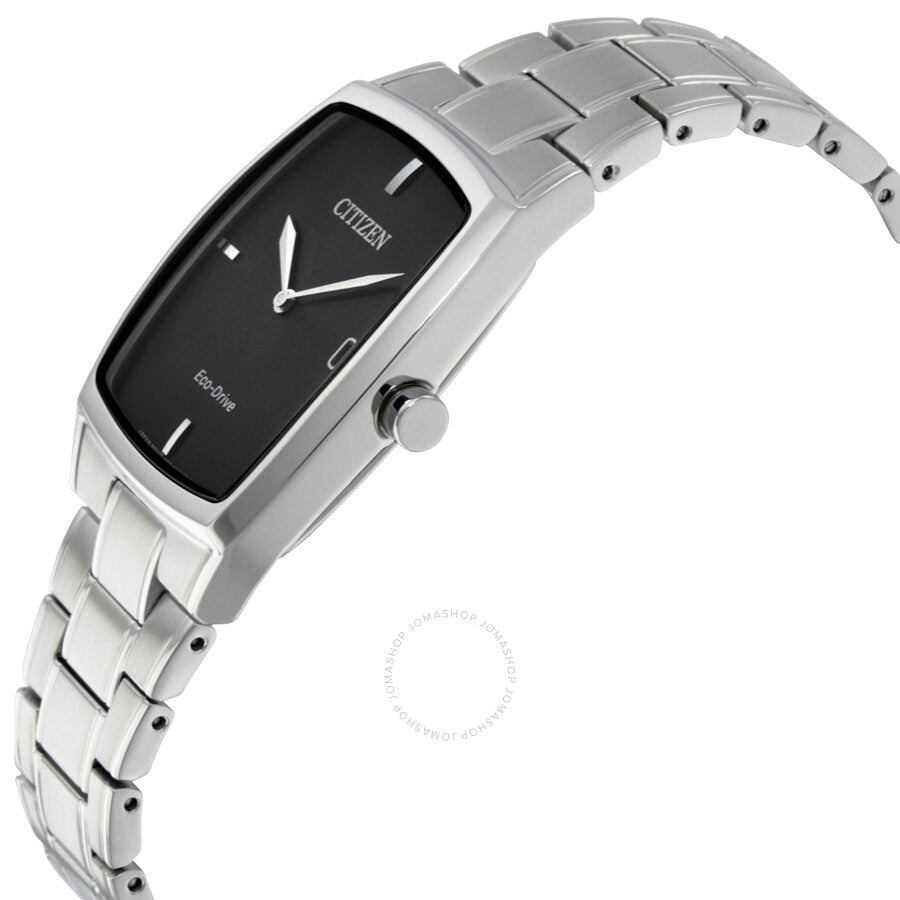 Citizen Eco-Drive Black Dial Stainless Steel Men's Watch AU1070-58E