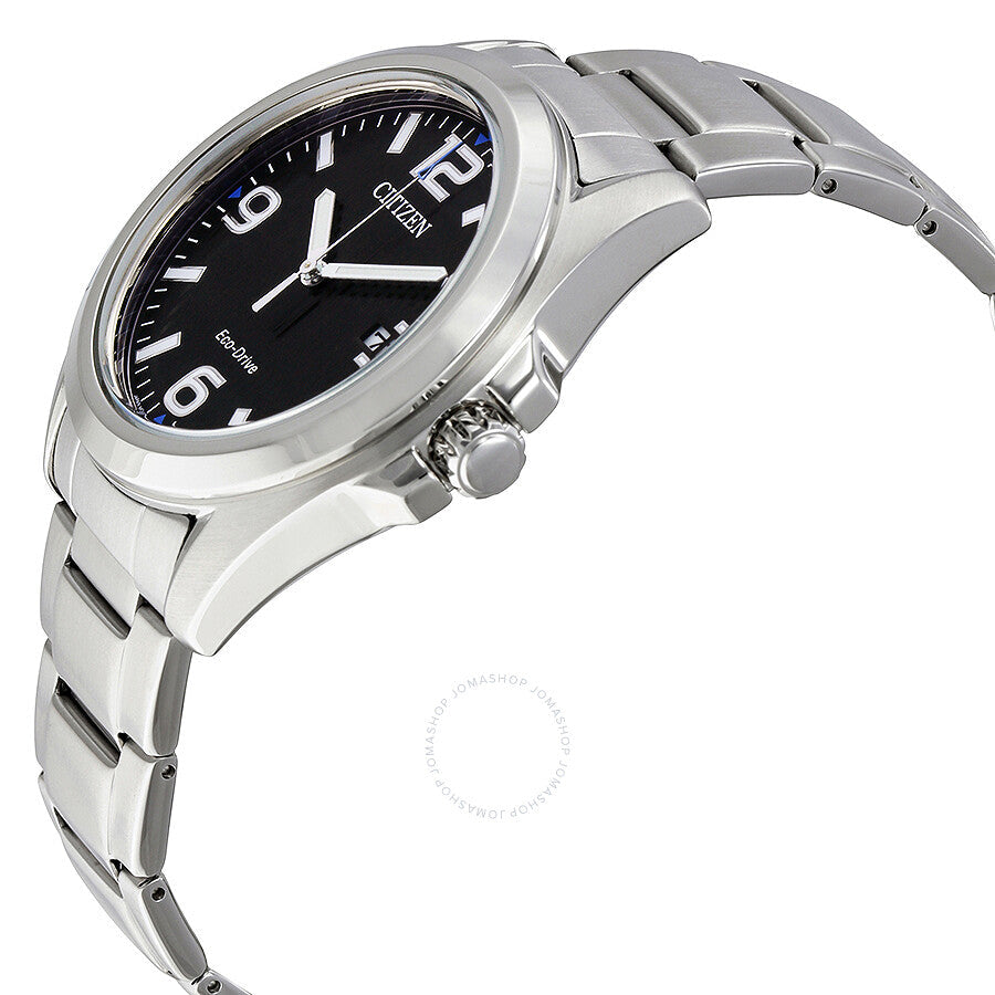 Citizen Eco-Drive Black Dial Stainless Steel Men's Watch AW1430-86E