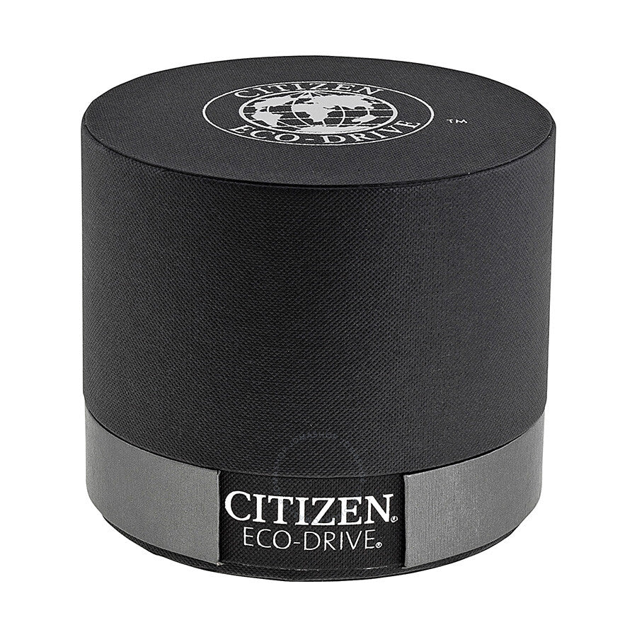 Citizen Eco Drive Black Dial Stainless Steel Men's Watch BM6550-58E