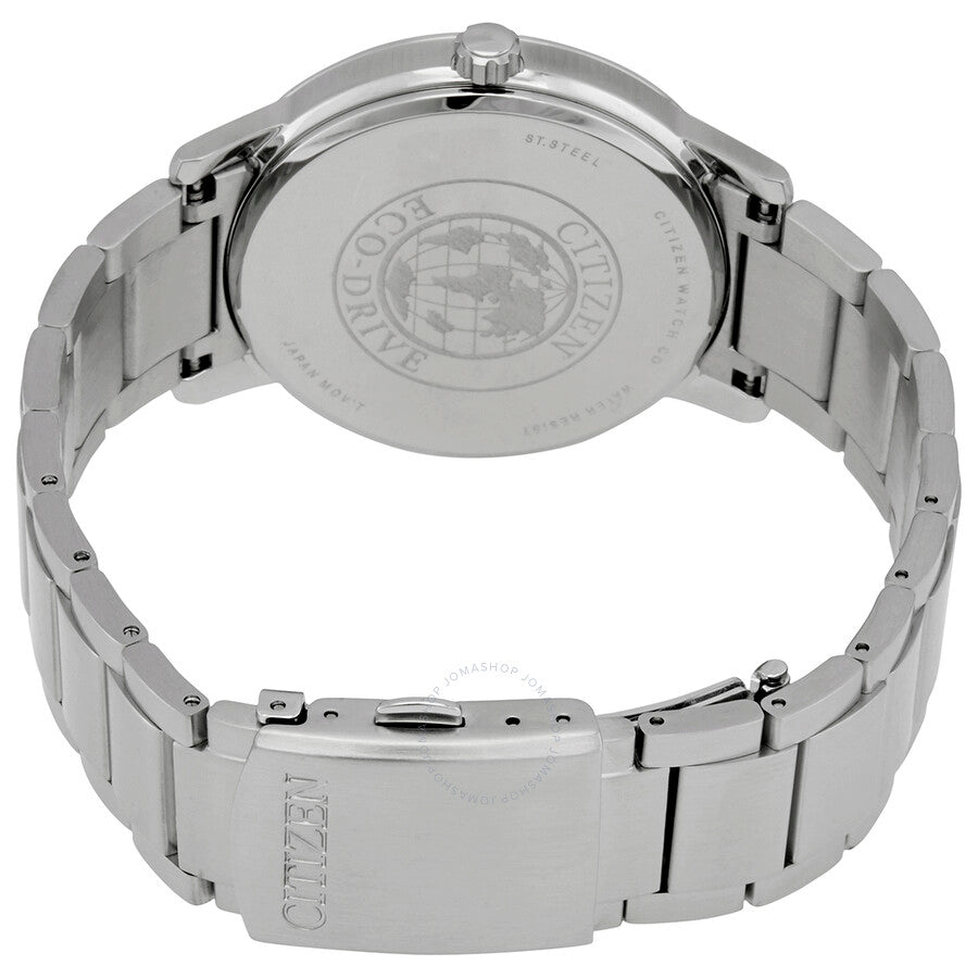 Citizen Eco-Drive Black Dial Stainless Steel Watch BM6757-84H
