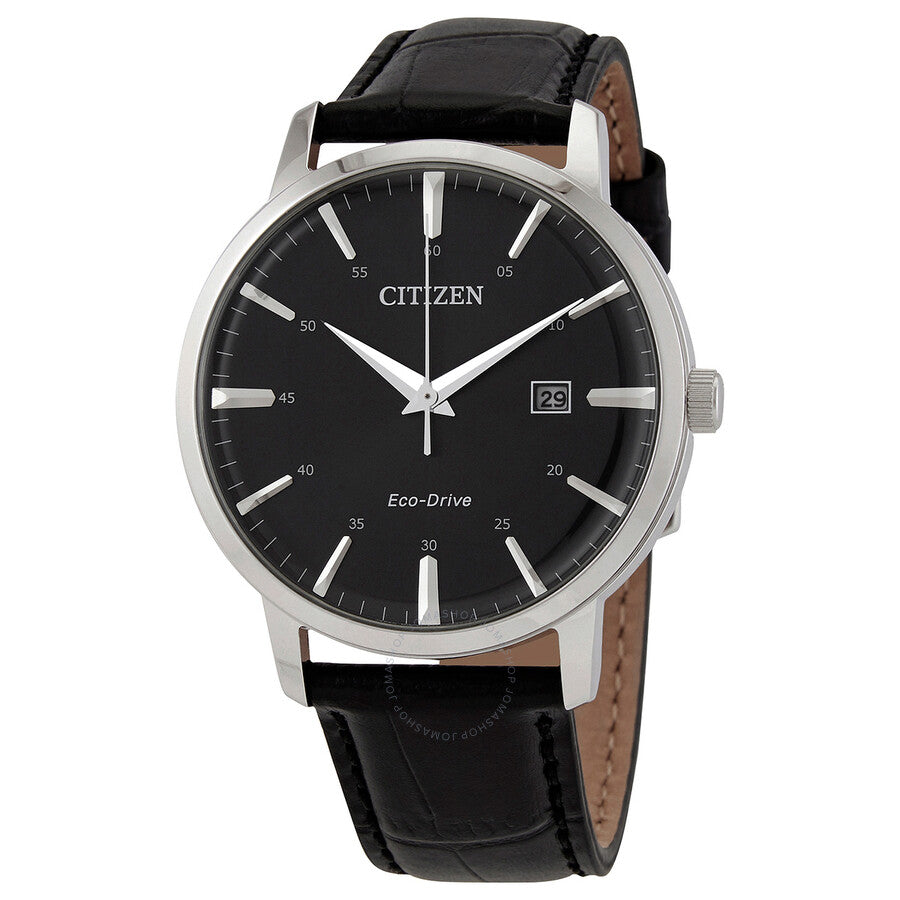 Citizen Eco-Drive Black Dial Watch BM7460-11E - The Watches Men & Co