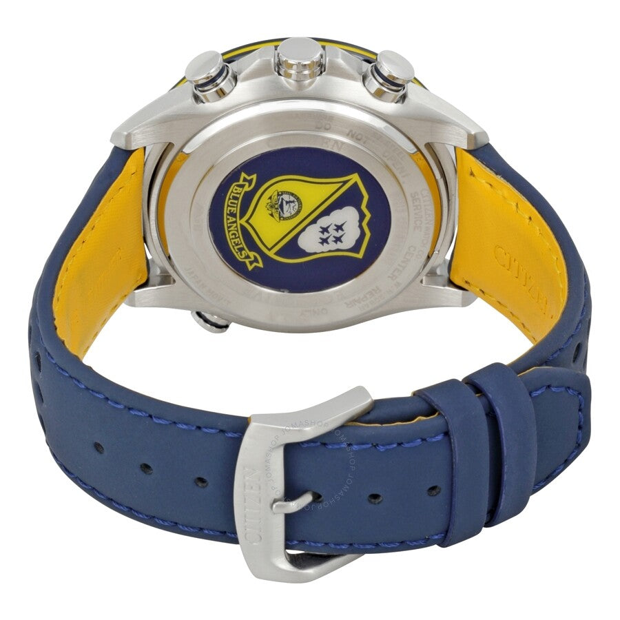 Citizen Eco Drive Blue Angels World Chronograph Men's Watch AT8020-03L