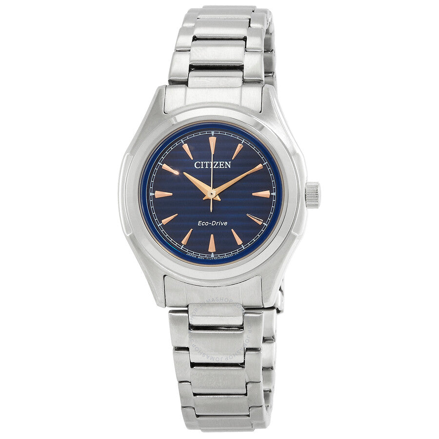 Citizen Eco-Drive Blue Dial Ladies Watch FE2110-81L - The Watches Men & Co