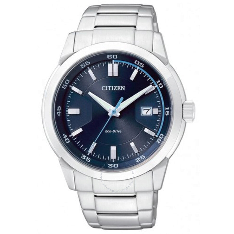 Citizen Eco-Drive Blue Dial Men's Watch BM7140-54L - The Watches Men & Co