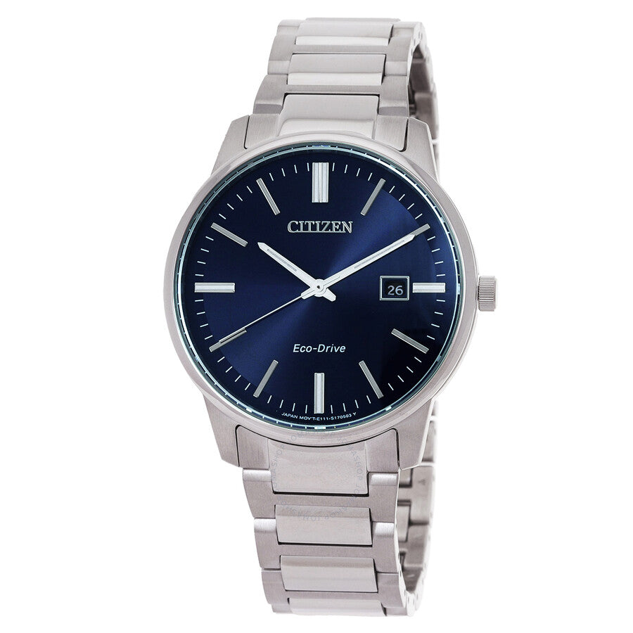 Citizen Eco-Drive Blue Dial Men's Watch BM7521-85L - The Watches Men & Co