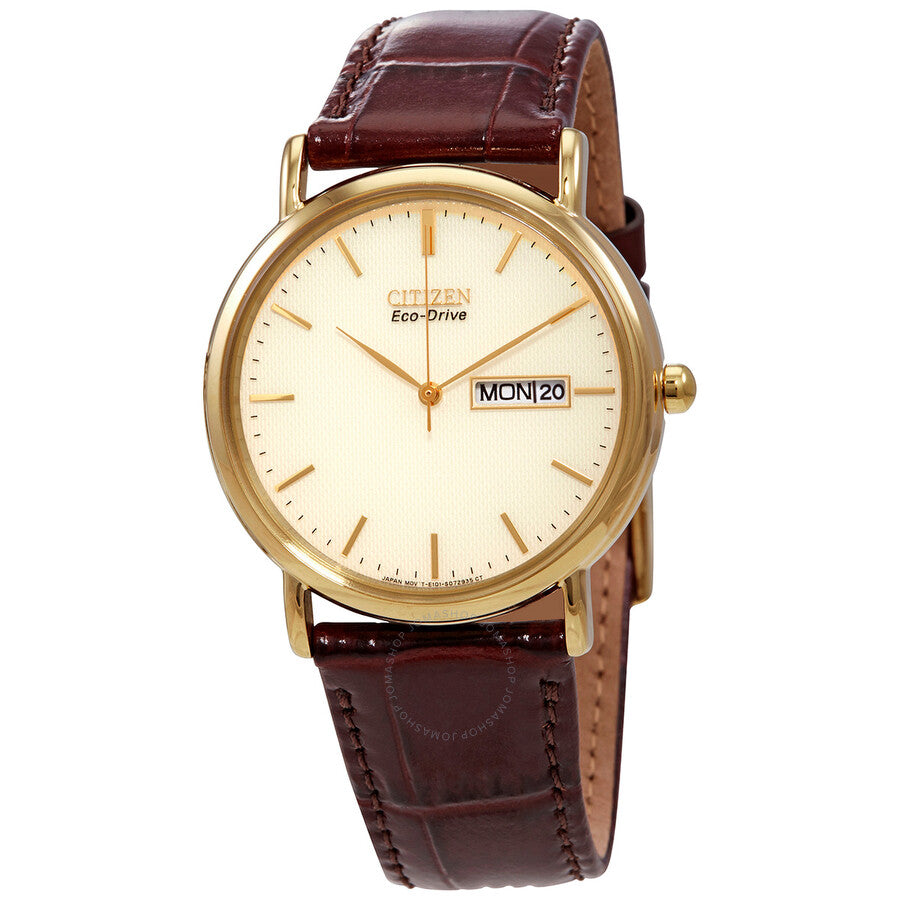 Citizen Eco-Drive Champagne Dial Ladies Watch BM8242-08P - The Watches Men & Co