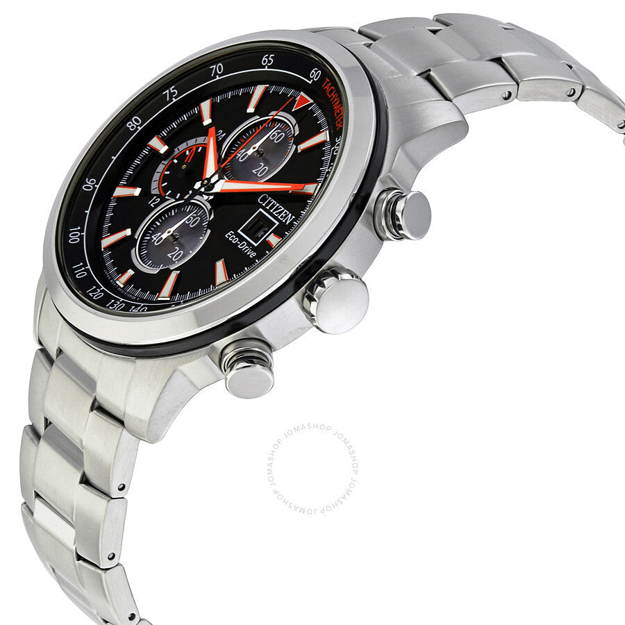 Citizen Eco Drive Chronograph Black Dial Men's Watch CA0574-54E