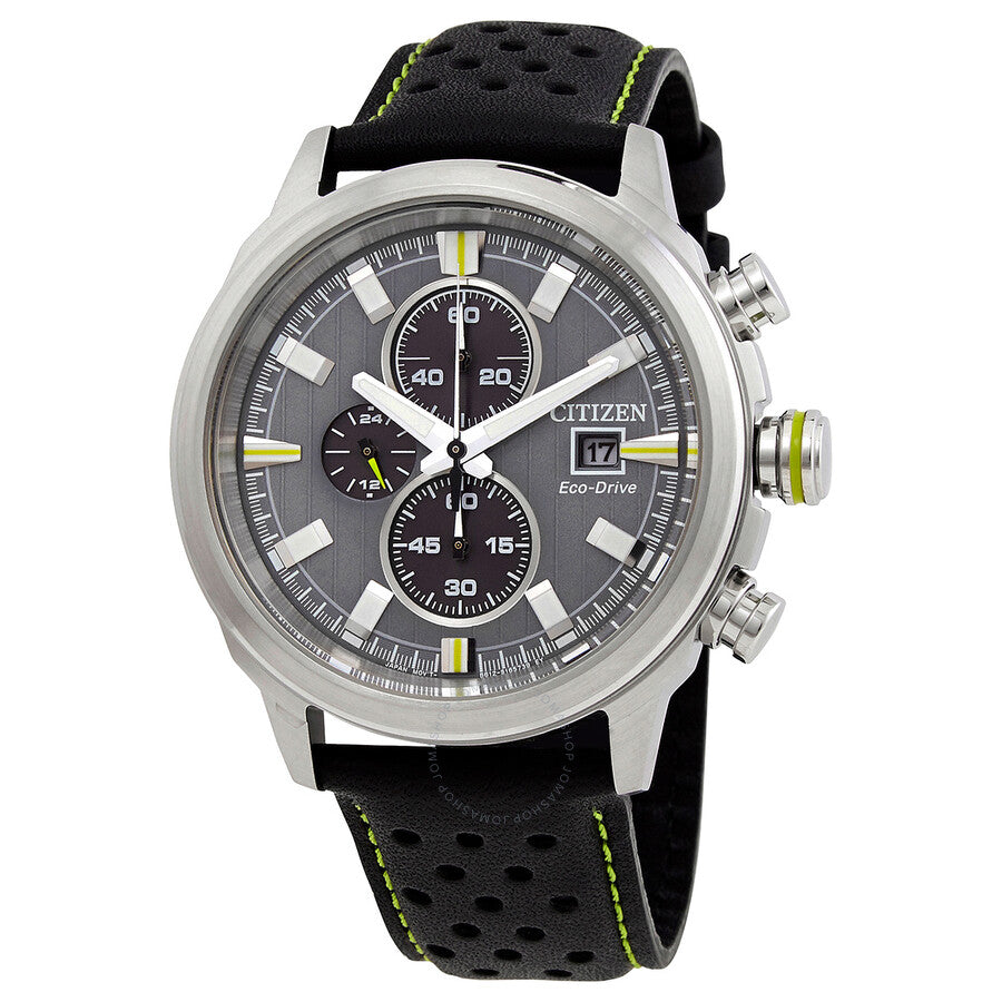 Citizen Eco-Drive Chronograph Grey Dial Men's Watch CA0739-13H - The Watches Men & Co